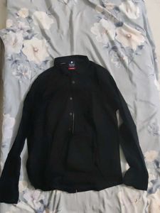 Premium Black Shirt Full Hands