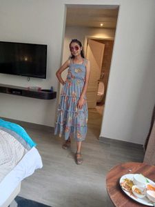 Floral Tiered Maxi Dress