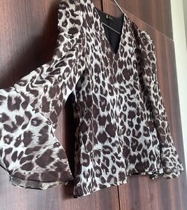Animal Print Top