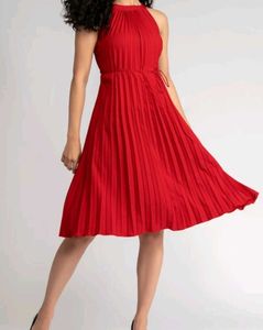 New Fit Aand Flare Knee Length Dress