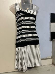 globus branded Striped &amp; Polka Dot Dress