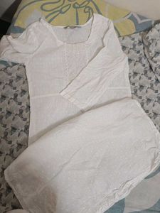 White Embroidered Top