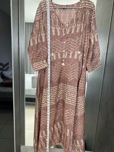 Brown Kurta