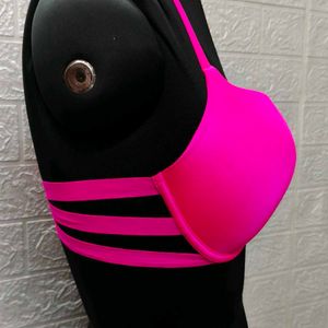 Tops &amp; Bikini 👙 For Rs.99 Only/ Neon Pink