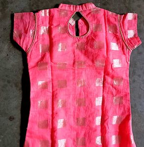 Chic Pink Ethnic Kurti