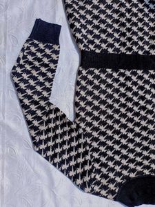 Vintage Houndstooth Dress 🖤