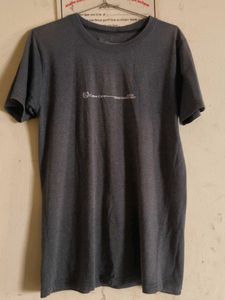 Gray Cotton T-Shirt