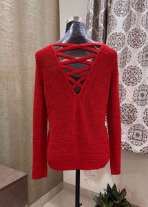 oversized woolen top size M by only