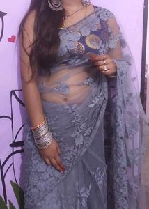 2 saree combo with single blouse