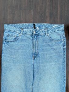 Wide Leg Denim Jeans