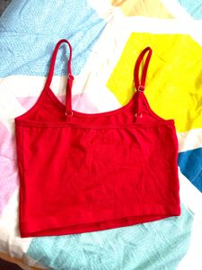 Red Bonkers Corner Top
