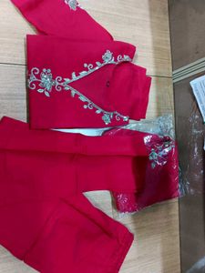 Brand New Kurta Set With Pant And Worked Dupatta