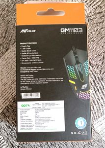 ANT Value GM1103 Wired Gaming Mouse With RGB Back