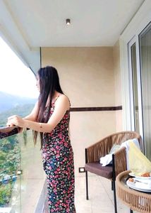 Floral Print Maxi Dress