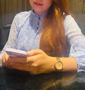 Button Up, Balloon Sleeves Top