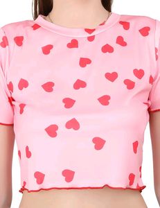 StreetStyleStore Pink Crop top