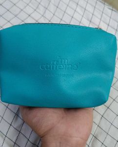 Cute Teal Makeup Pouch/ Bag / Kit 💄