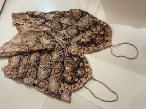 Vintage Bohorain Strap Top