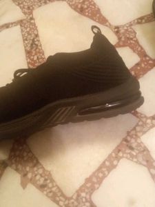 Black Slip-On Sneakers