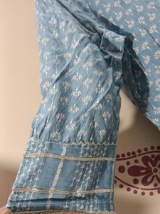 Beautiful Airline Kurta Set With 100% Cotton Mater