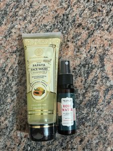 Khadi Papaya Face Wash & The Love CoRose Water