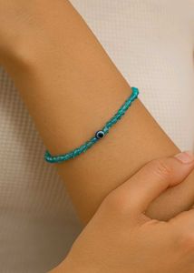 🧿Aqua Crystal Evil Eye Bracelet🧿