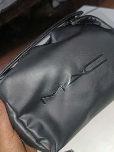 Mac Strobe Cream ,Primer, Pure Leather Pouch
