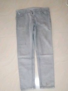 Grey Denim Jeans