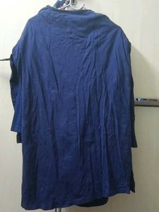 Navy Blue Long Sleeve Dress for Women
