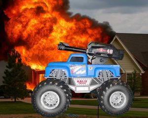 Kaiju Water Bomb Truck Toy