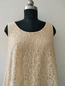 plus size Lace Tank Top