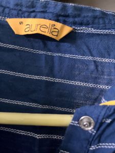 Aurelia Indigo Kurti