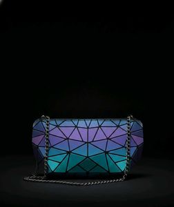 Geometric Pattern Chain Bag