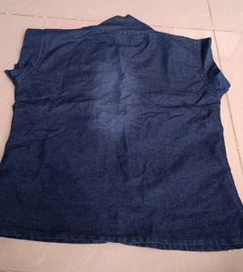 Girl&#39;s Denim Light Weight Jacket
