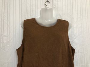 Zero Brown Sleeveless Top