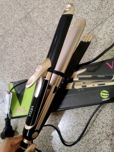 3in1 Hair straightener Curler &amp;Crimper VHSCC-01