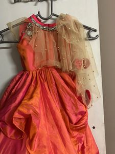 Gown Dress For 1-3 Yr 👧