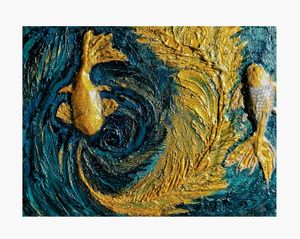 Texture Painting ( THE SEA SWIRL)