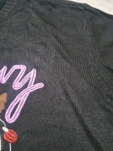 Meowy Cat Graphic Sweater