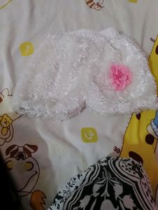Pink And White Baby Girl Suit