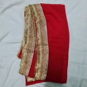 Beautiful ✨️ Red &amp; Gold Embellished Kurta