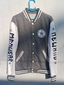 📍Grey Varsity Jacket!!(B- 20 l-25)