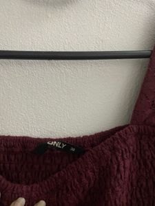 Pretty Maroon Dress