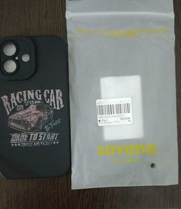 Black Racing Car Case For Iphone 16