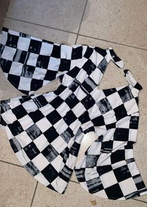 Checkered  Top