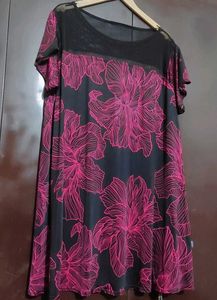 Purple🟣 Floral Printed Top For 46 Bust