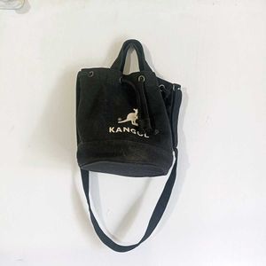 Free Delivery Kangol Drawstring Bucket Sling Bag