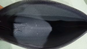 Smytten Navy blue Leather Wallet