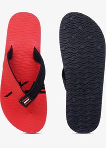 Red &amp; Black Casual Flip Flops (Sparx | UK10)