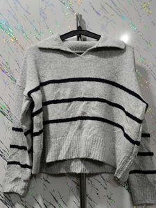 crop top heavy sweater